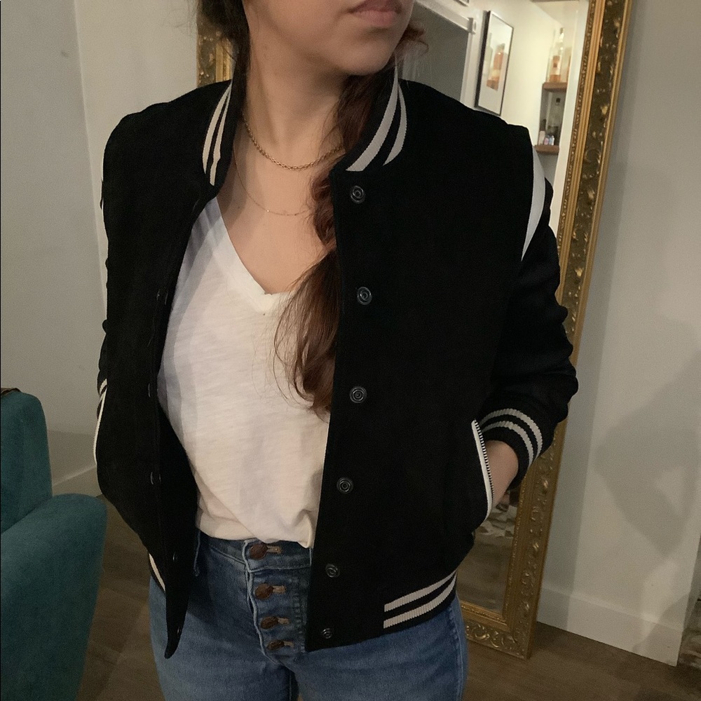 Allsaints Varsity Bomber Jacket